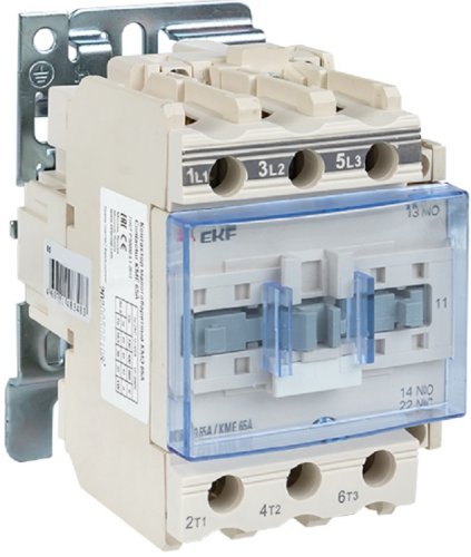 Контактор EKF PROxima КМЭ 3п 1НО+1НЗ 65А 110В тип АС3  картинка